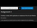 Assignment 2 Creating a simple JAVA application to implement File and Filtration