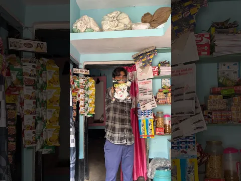 Dukan Per Aya काला भूत😮#shorts #youtubeshorts #minivlog