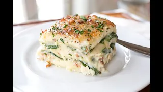 Chicken Lasagna Recipe - Lasagna With White Sauce by (HUMA IN THE KITCHEN). 