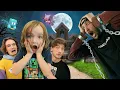Download Lagu NiKO inside a HAUNTED HOUSE!! Survival with Dad and Friends! Nikos Minecraft Graduation Party part 1