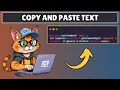 How to Copy and Paste Text in Javascript