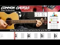 Under The Boardwalk - The Drifters | EASY GUITAR LESSON | Scrolling Chords & Lyrics