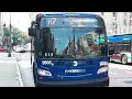 MTA 2021 New Flyer XDE40 Xcelsior Hybrid-Electric Low Floor 9565 9566 M7 buses