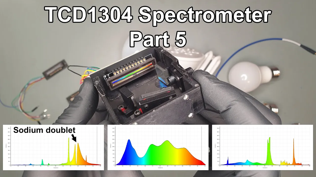 TCD1304 spectrometer - Part 5