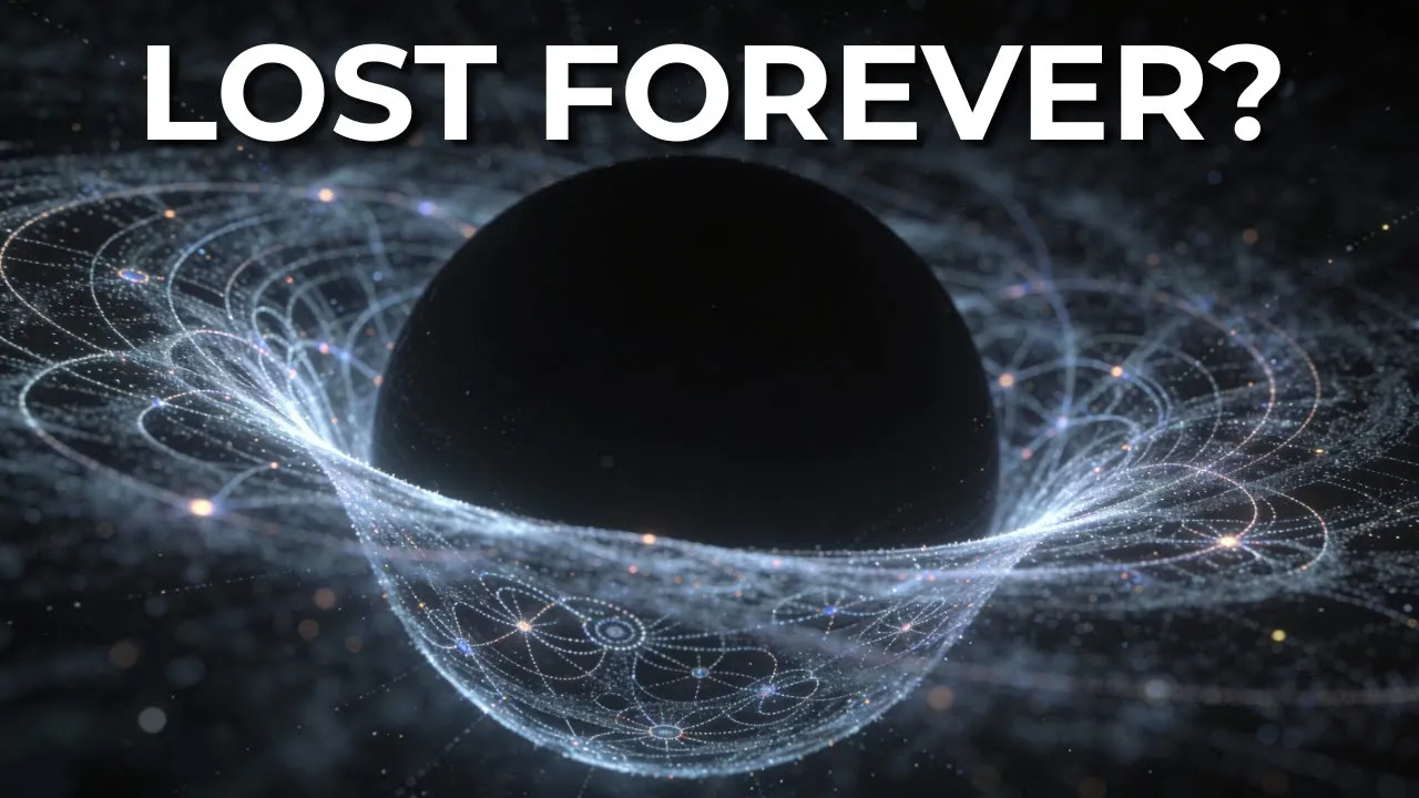 Why Information Cannot Be Lost — Even Inside a Black Hole | Sleepless Knowledge