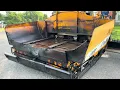 Lee Boy 7000 Asphalt Paver Startup Demonstration