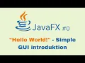 JavaFX and Scene Builder Beginner Course - IntelliJ Hello World