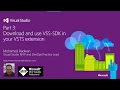 Download Azure DevOps SDK VSS VSTS extension Visual studio tutorial-3