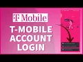 How to Login T-Mobile Account 2024 T-Mobile Account Sign in