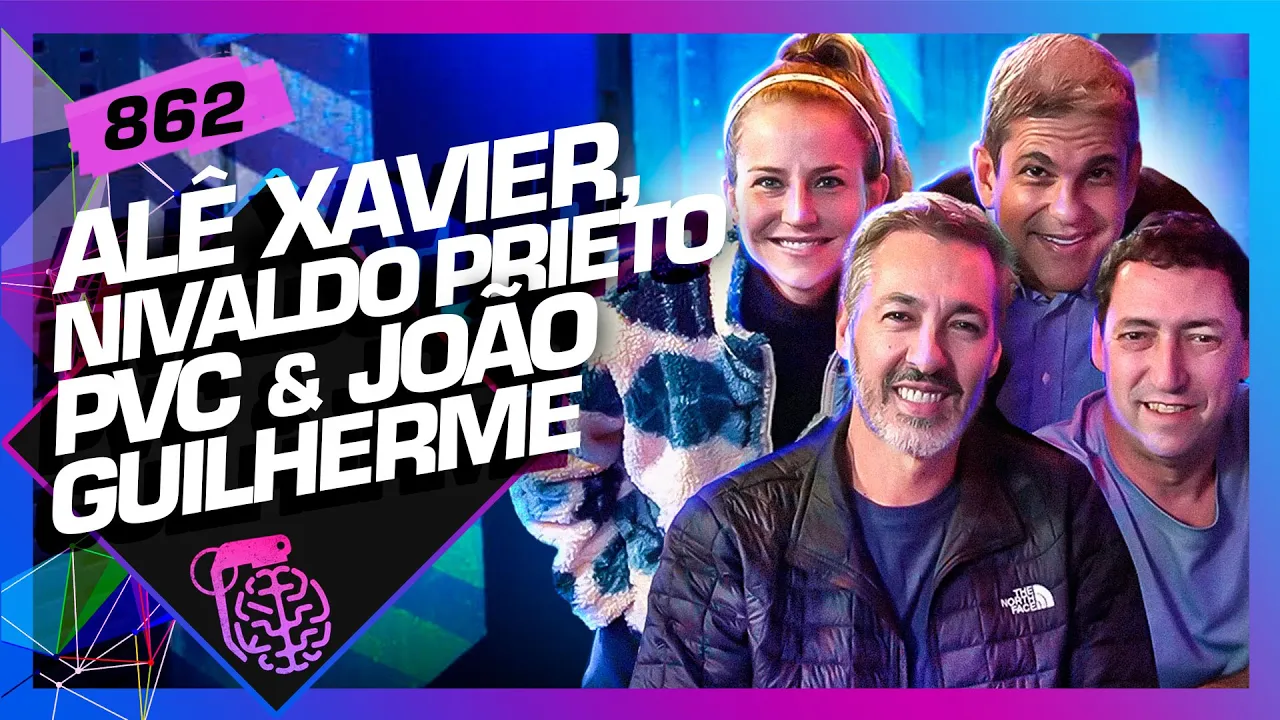 NIVALDO PRIETO, JOÃO GUILHERME, PVC E ALÊ XAVIER - Inteligência Ltda. Podcast #862