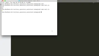 JavaScript Ternary Operators Condensed If Statements in Two Minutes