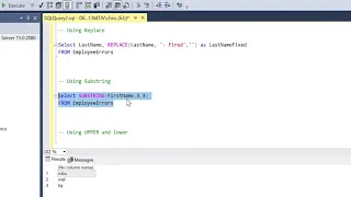 Advanced SQL Tutorial String Functions and Use Cases part 3