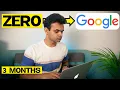 How I learned to code in 3 months and cracked Google and Amazon