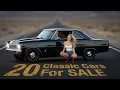 20 Cheap Classic Cars For Sale by Owner today REAL