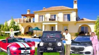 الجزء الثانى بقينا أغنياء وعندنا ڤيلا وعربيات تلاجه الزمن هتموت من الضحك 