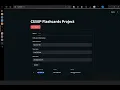 CS50P Final Project Flashcard