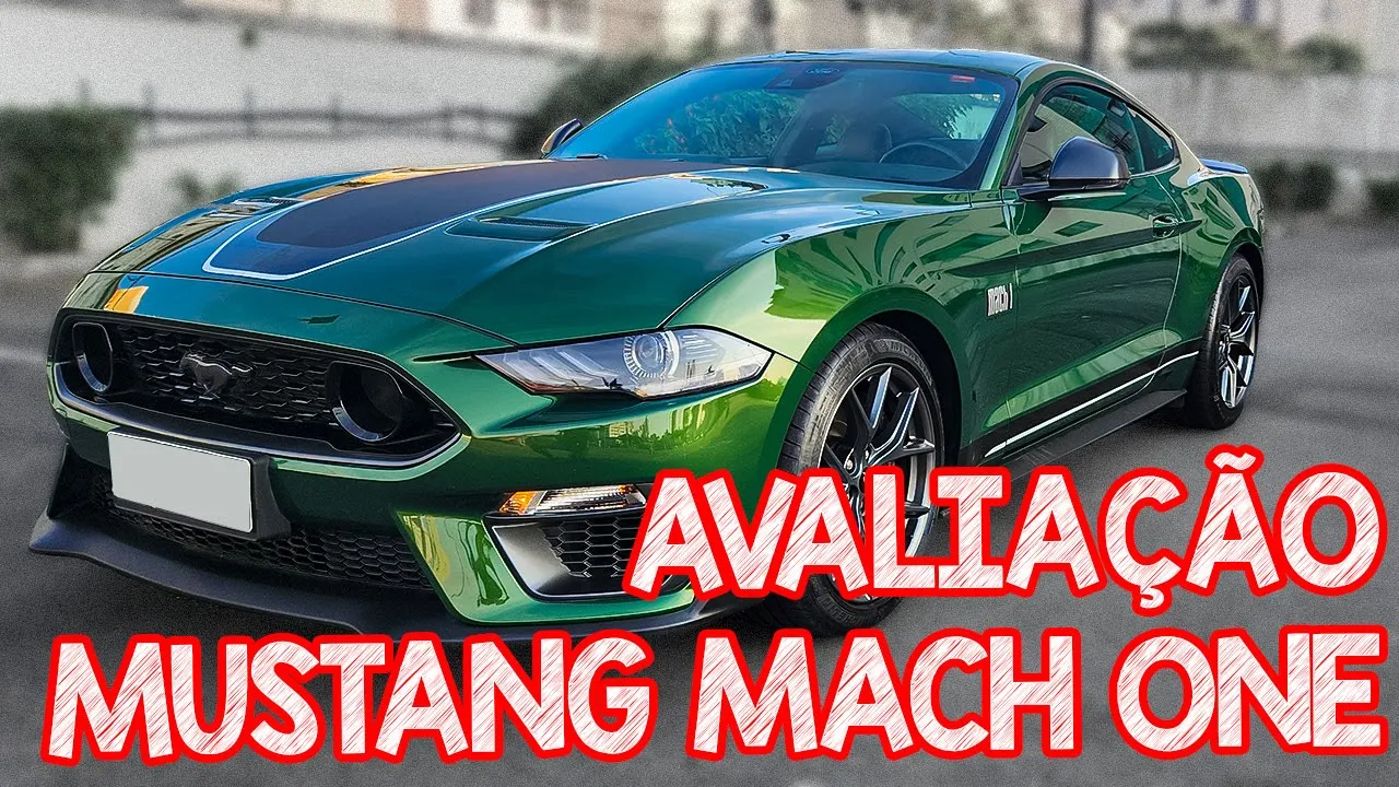 Avaliação Mustang Mach One 2023 - O MELHOR V8 AMERICAN MUSCLE