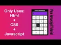 How to create a calculator using javascript - Pure JS tutorials Web Tutorials