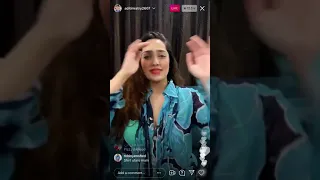 aditi mistri live on instagram