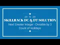 23-9 SKILLRACK DAILY CHALLENGE AND DAILY TEST SOLUTION C java python