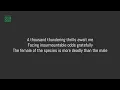Space - Female Of The Species (Lyrics)