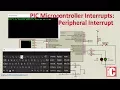 27 - Interrupts part 2 Peripheral Interrupt mikroC Pro for PIC Tutorial