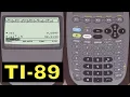 Ti-89 Calculator - 08