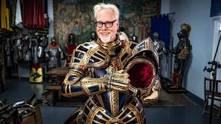 Adam Savage Wears the Most Beautiful Suit of Armor