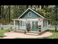 Cozy Small House Design 6x6 Meters 20x20 ft 1 Bedroom Tiny Modern House Full Tour