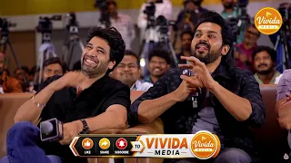 Karthi, Sj Surya & Adivi Sesh Hilarious Fun With Suma @ Sardar 2 Pre Release Event @vividamedia
