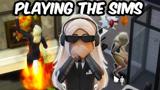 PLAYING THE SIMS FOR THE FIRST TIME...