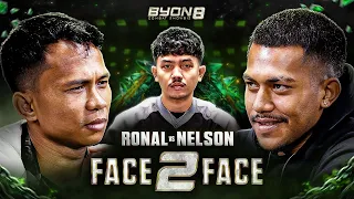 “POKOKNYA DI ATAS RING KITA HANCUR-HANCURAN?!” RONAL VS NELSON FACE 2 FACE