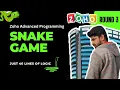 Zoho Round 3 Advanced Programming Snake Game Depth First Search Tamil