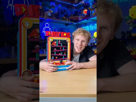 Building a Working LEGO ARCADE MACHINE!?! #shorts