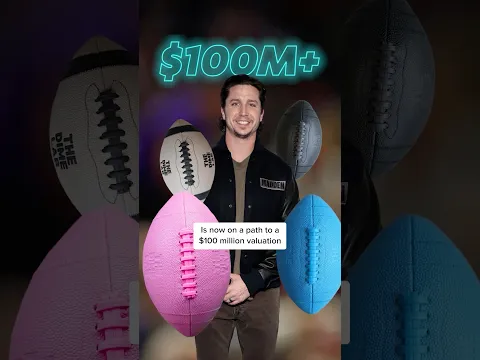He left the NFL to start a $100 million business 🏈 #shorts