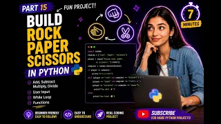 Build Rock Paper Scissors in Python Beginner Project