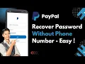 How To PayPal Password Without Phone Number
