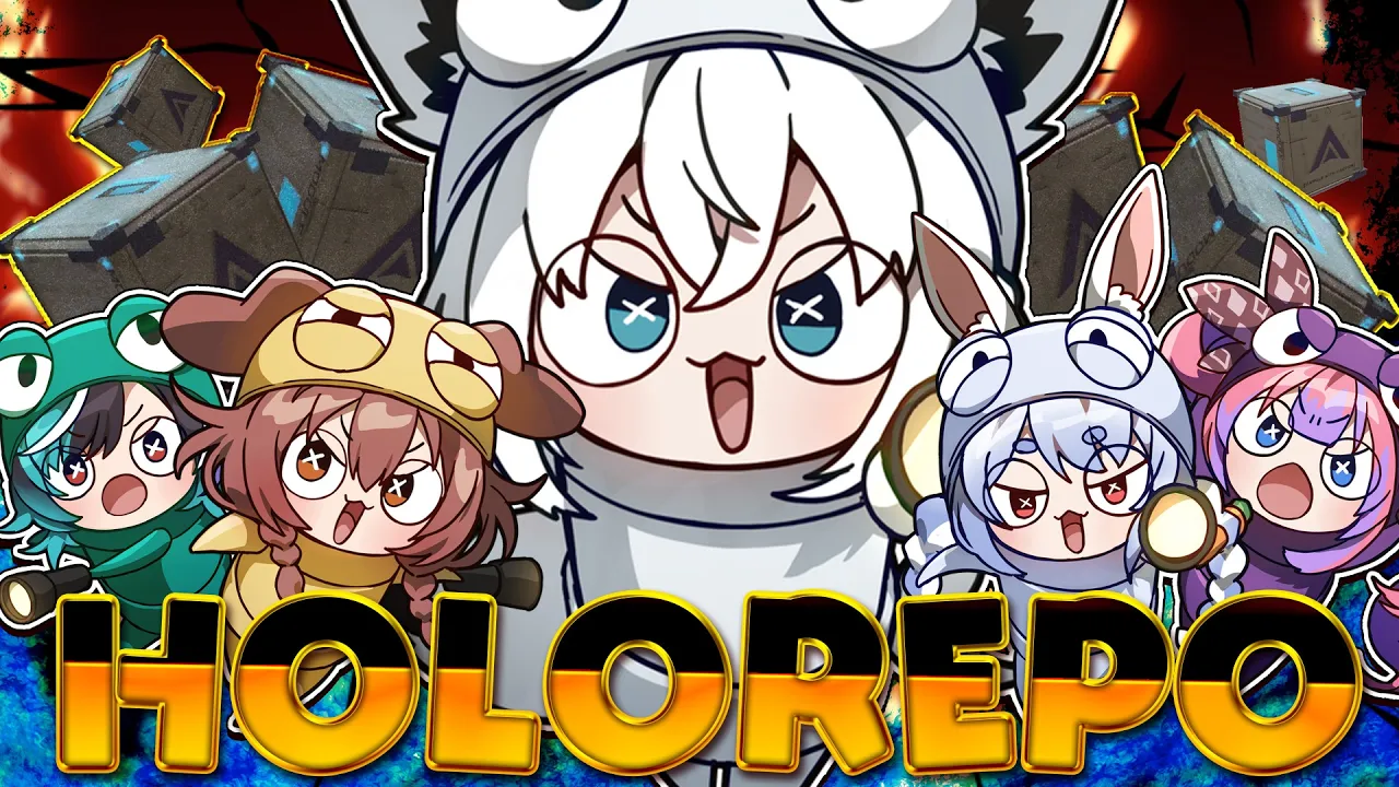 【R.E.P.O.】　今日のホロREPOも楽しいコスメティック集めになりそうでう　#ホロREPO【ホロライブ/白上フブキ】