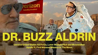 Verizon Buzz Aldrin Alternative Super Bowl Commercial 2025