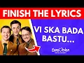 Download Lagu Finish the Lyrics Eurovision Song Contest 2025 🎤🌍 | ESC Music Quiz