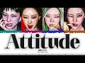 AESPA (에스파) -  'Attitude' Lyrics [Color Coded Kan/Rom/Eng]