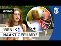 Download Lagu Gloria (18) ontdekt gluurgat in meisjeskleedkamer