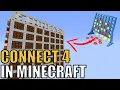 How To Make Connect 4 In Minecraft Works In BEDROCK