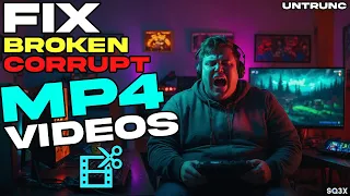 How to FIX Corrupt MP4 Files EASY FREE