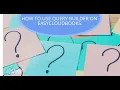 How to use Query Builder on easycloudbooks