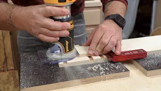 This CLEVER ROUTER TRICK Might Be THE END of Jigs In My Shop How to Route a Dado Woodworking