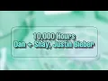Download Lagu 10,000 Hours - Dan + Shay, Justin Bieber (Slowed down)
