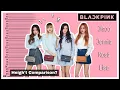 Blackpink Members Height Comparison 2021 Blackpink Height in feet