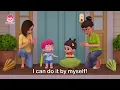 I Can Do It by Myself!ㅣEP187ㅣMinjee and BebefinnㅣHealthy Habit Song for KidsㅣBebefinn Nursery Rhymes
