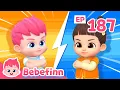 Lagu I Can Do It by Myself!ㅣEP187ㅣMinjee and BebefinnㅣHealthy Habit Song for KidsㅣBebefinn Nursery Rhymes